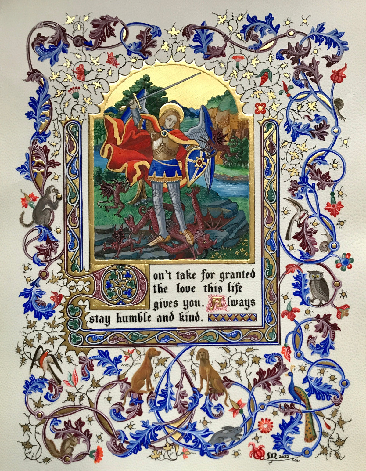 Saint Michael and the Devil